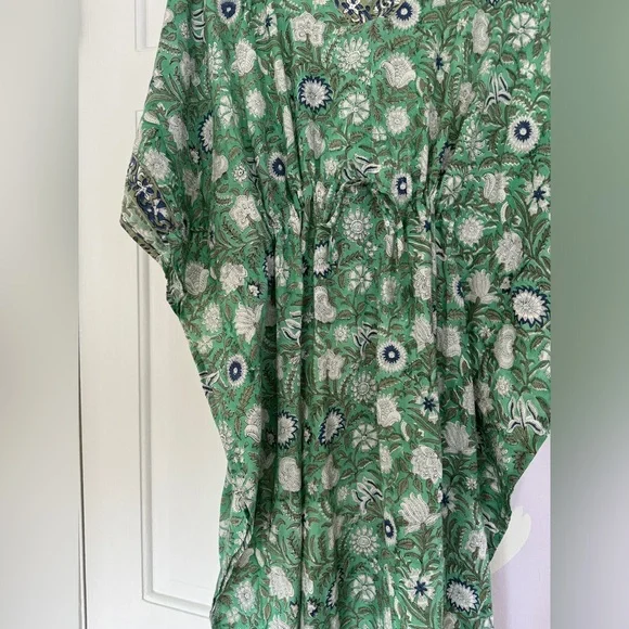 NWOT Handmade Cotton Caftan (Free Size (S-XXL)) - Picture 2 of 7